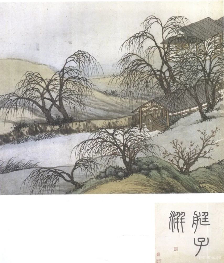 周末茶画荟丨沈周东庄图册
