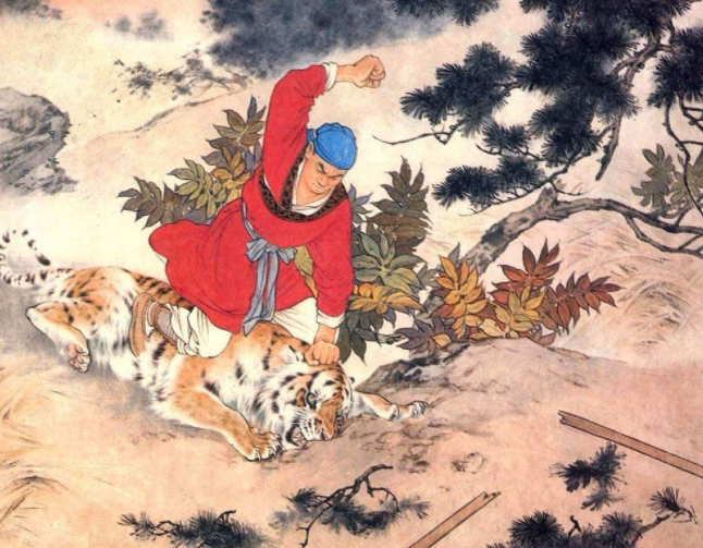 虎贯什么吏成语_成语故事简笔画(5)