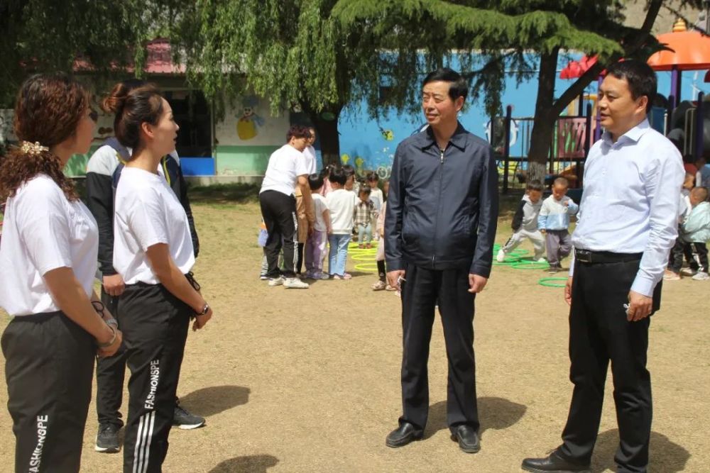 教育要闻‖潼关县副县长张力检查指导幼儿园安全和项目建设工作