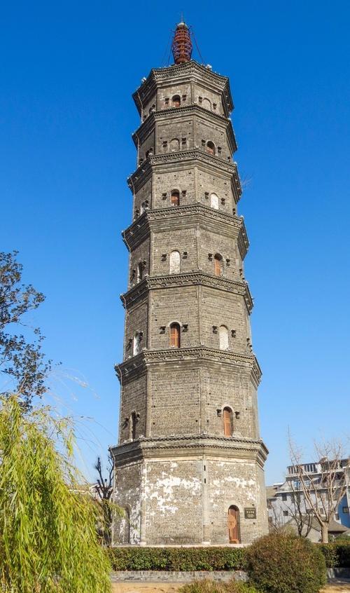 高邮标志性的历史文化建筑之一,江苏省高邮市净土寺塔
