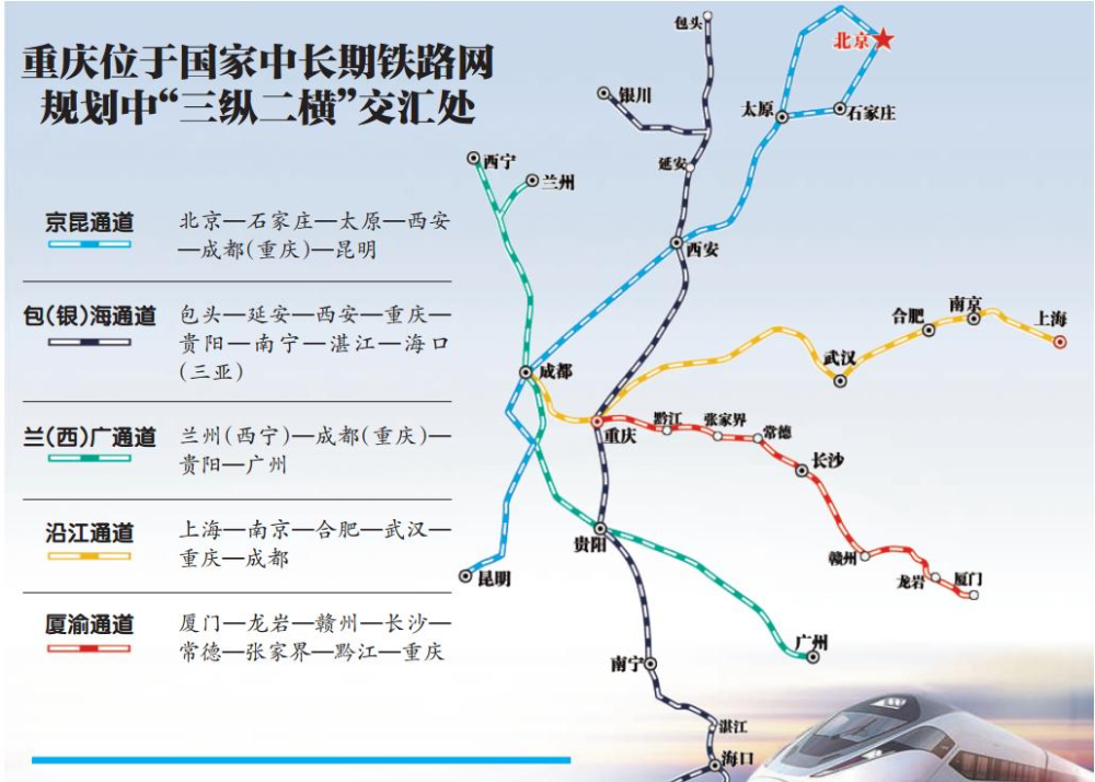 贵阳一新高铁正在规划:时速350公里连接重庆,沿线城市有福了