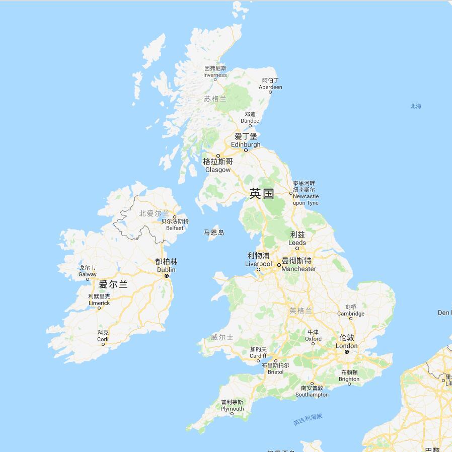 英国地图