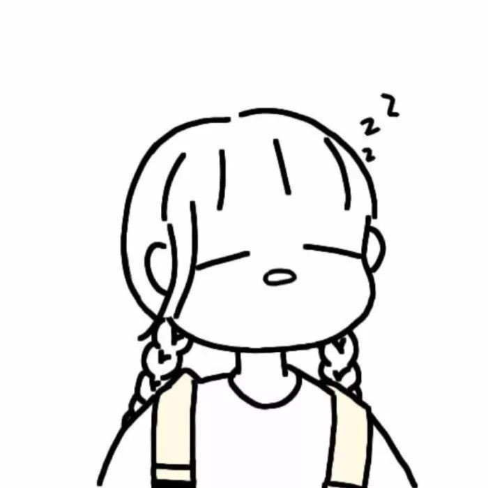 手绘情侣头像
