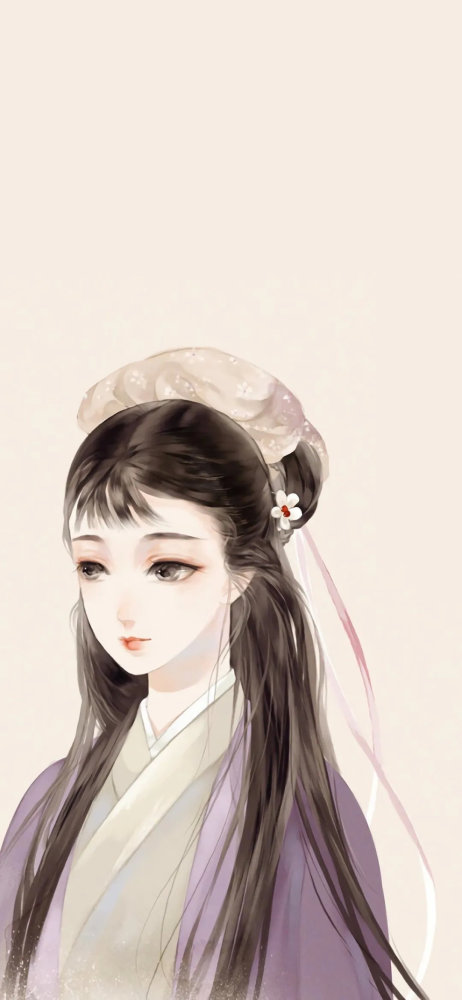 古风女生头像梦醒人间看微雨江山还似旧温柔