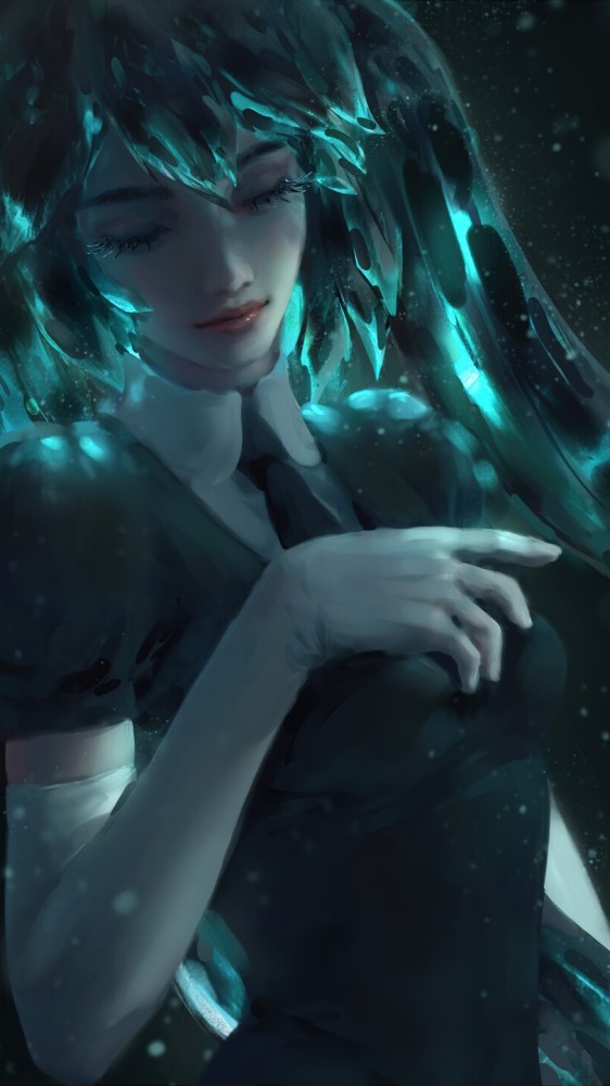 手机桌面壁纸——鬼刀风格