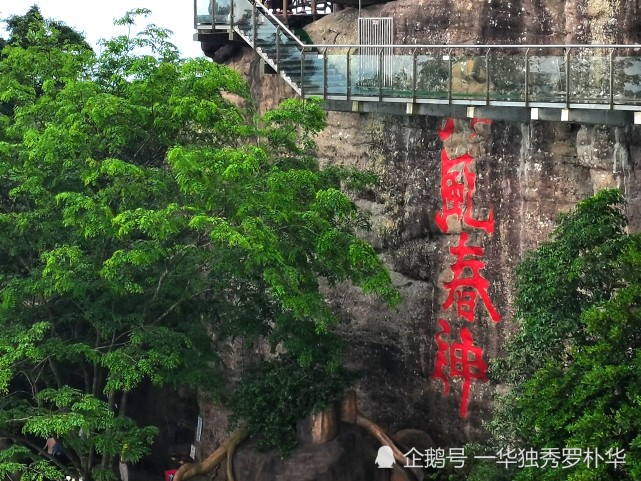 也许是国内网红玻璃栈道太多了,白石岭这个栈道并不让人感到兴奋和趋