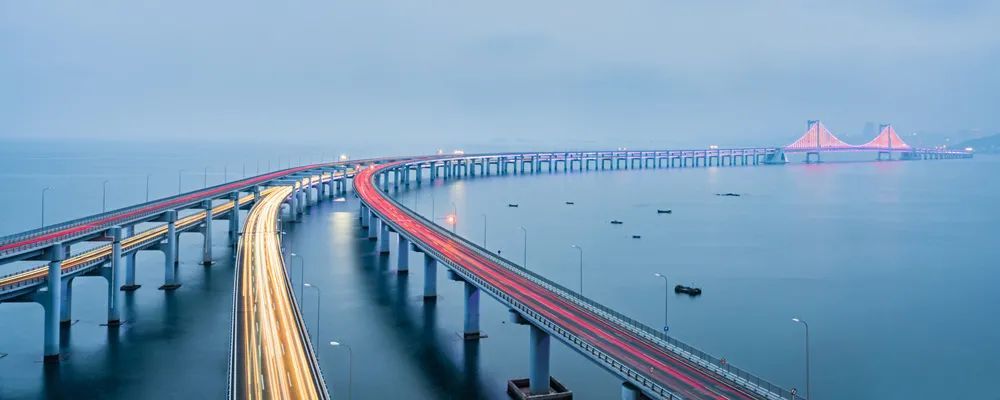 图|大连跨海大桥(图源:图虫创意)