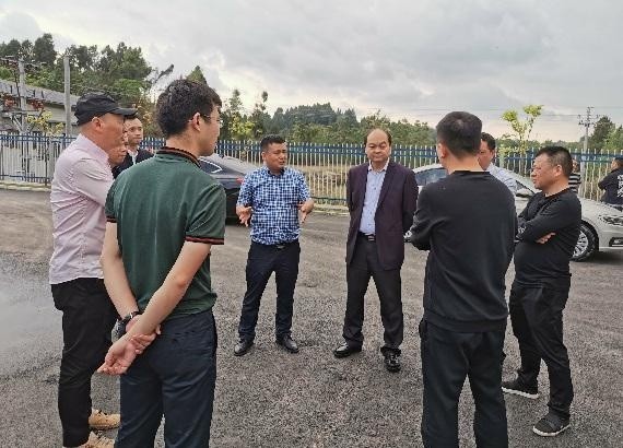 刘廷安副市长调研生态环境保护系列督察反馈意见问题整改工作