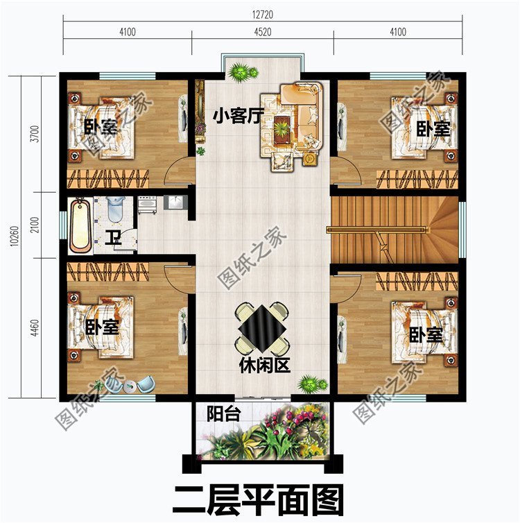 长13米宽10米的户型图,款款精致大方,看完收藏