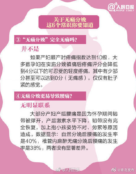 无痛分娩影响孩子智力读懂无痛分娩