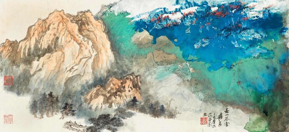 张大千出生于清末长于民国,是中国近代以来屈指可数的绘画天才,曾与
