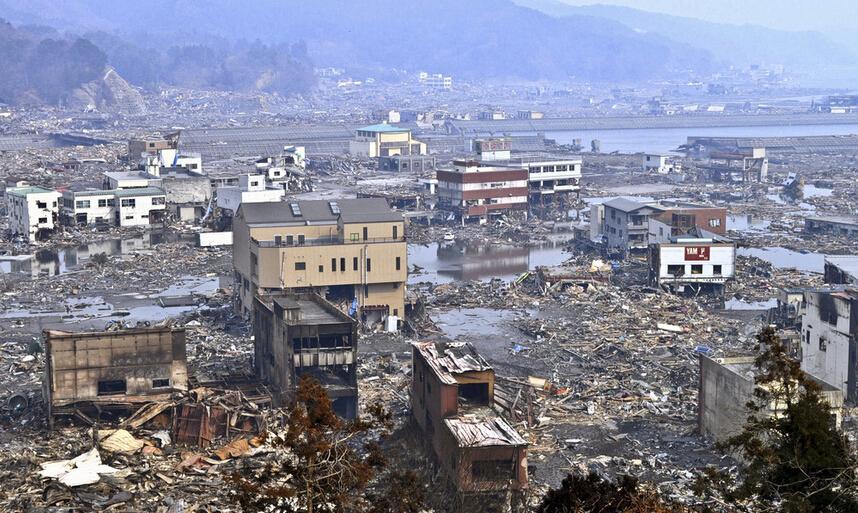 这是2011年日本大地震真实场景,人类