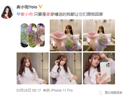 麦小兜微博动态只要是麦芽糖送的我都让它们跟我回家67