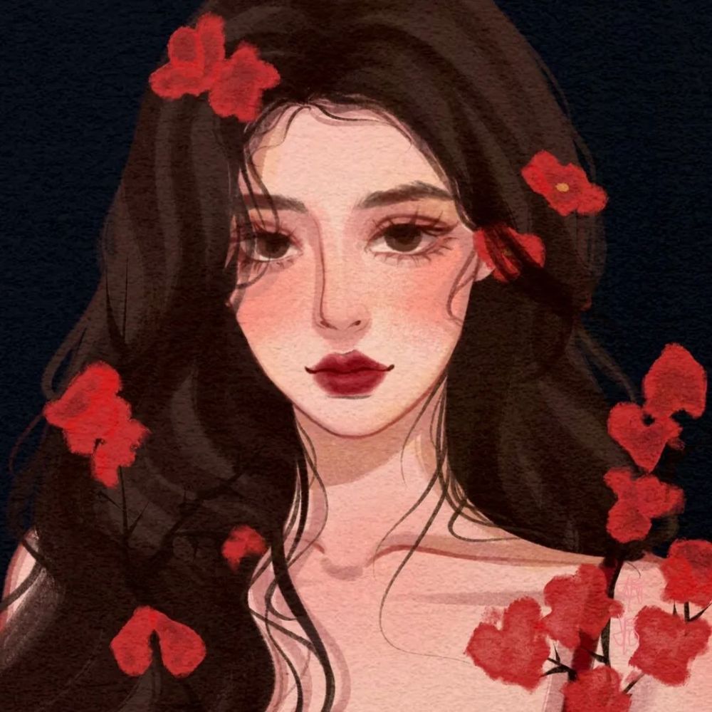 女头|手绘一组精致的女生头像