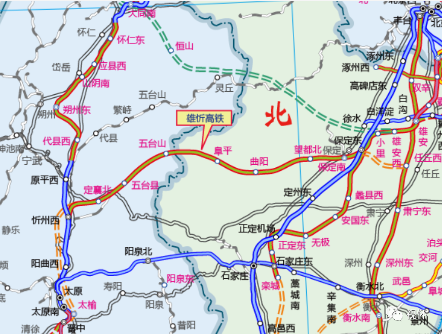 山西2021年铁路重点项目发布,与七市有关:开工3个,推进前期2个