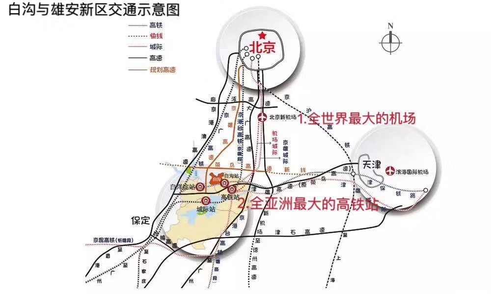 白沟房产值得购买吗?【交通解读】