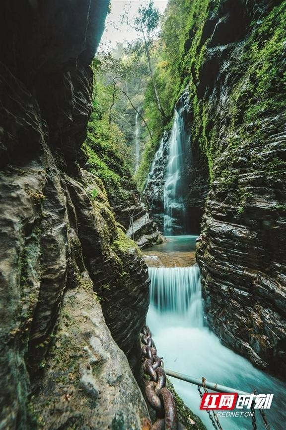 "中南第一奇峡"古丈坐龙峡:坐地龙起 峡生风情