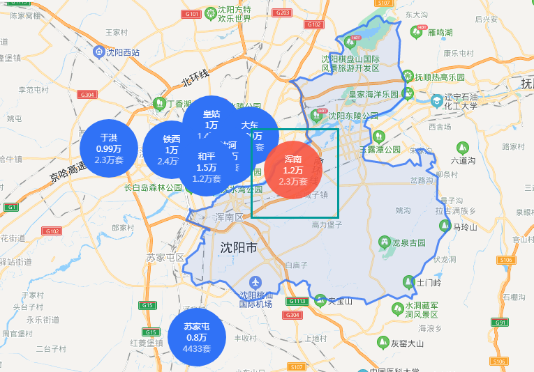 浑南区人口分布_沈阳浑南区最新规划图