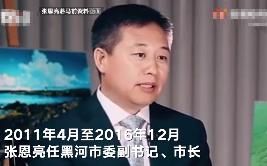 黑龙江鹤岗市委书记张恩亮被查该市副市长一个月前在办公室自杀