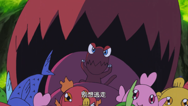 新数码宝贝:最可爱的邪恶宝贝来袭,大头兽vs气龙兽,全程笑出声