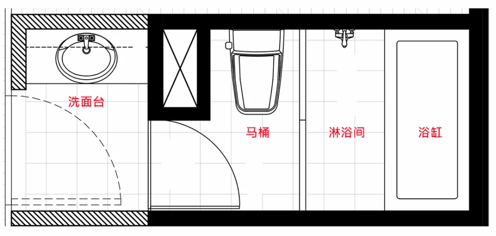 卫生间改二分离三分离全家不用抢厕所布局曝光让你抄作业