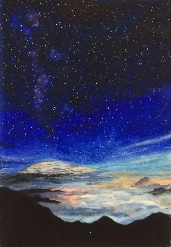 背景图丨小清新唯美天空封面图梦幻星空头像