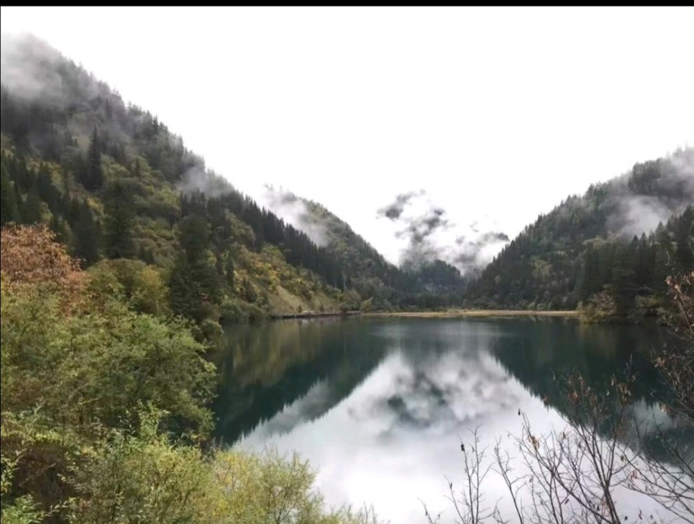 九寨沟四川阿坝州自然风光