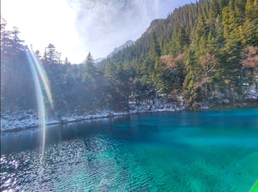 九寨沟四川阿坝州自然风光