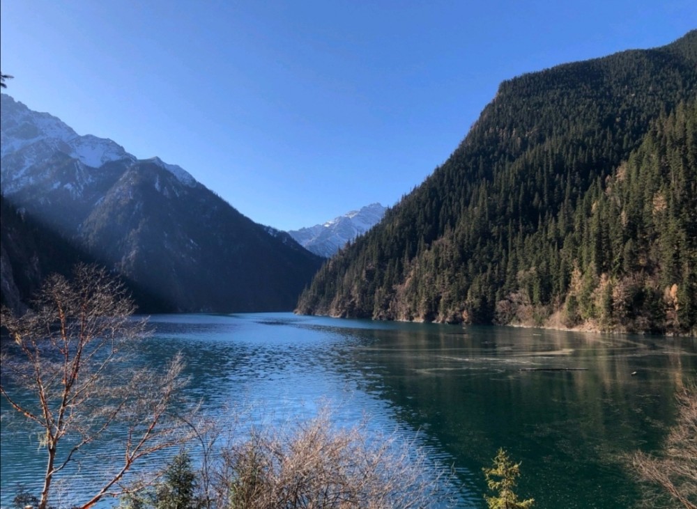 九寨沟四川阿坝州自然风光