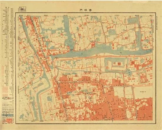 这部共和国成立之前的绝版老地图,让你看到90年前的杭州