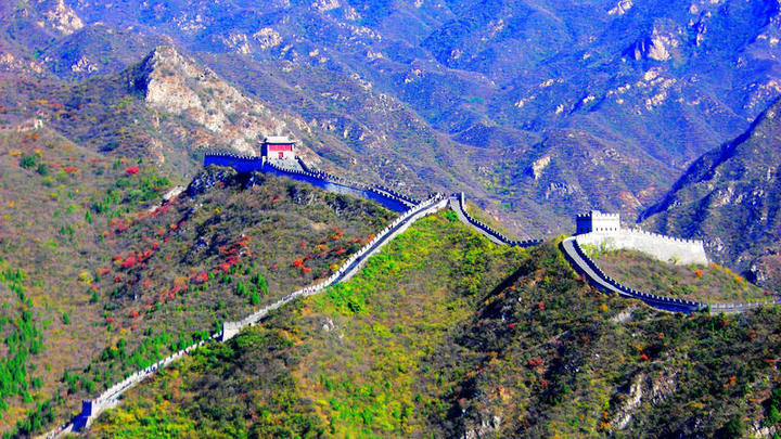 北京地势险峻的旅游景点 居庸关长城 低音号旅游