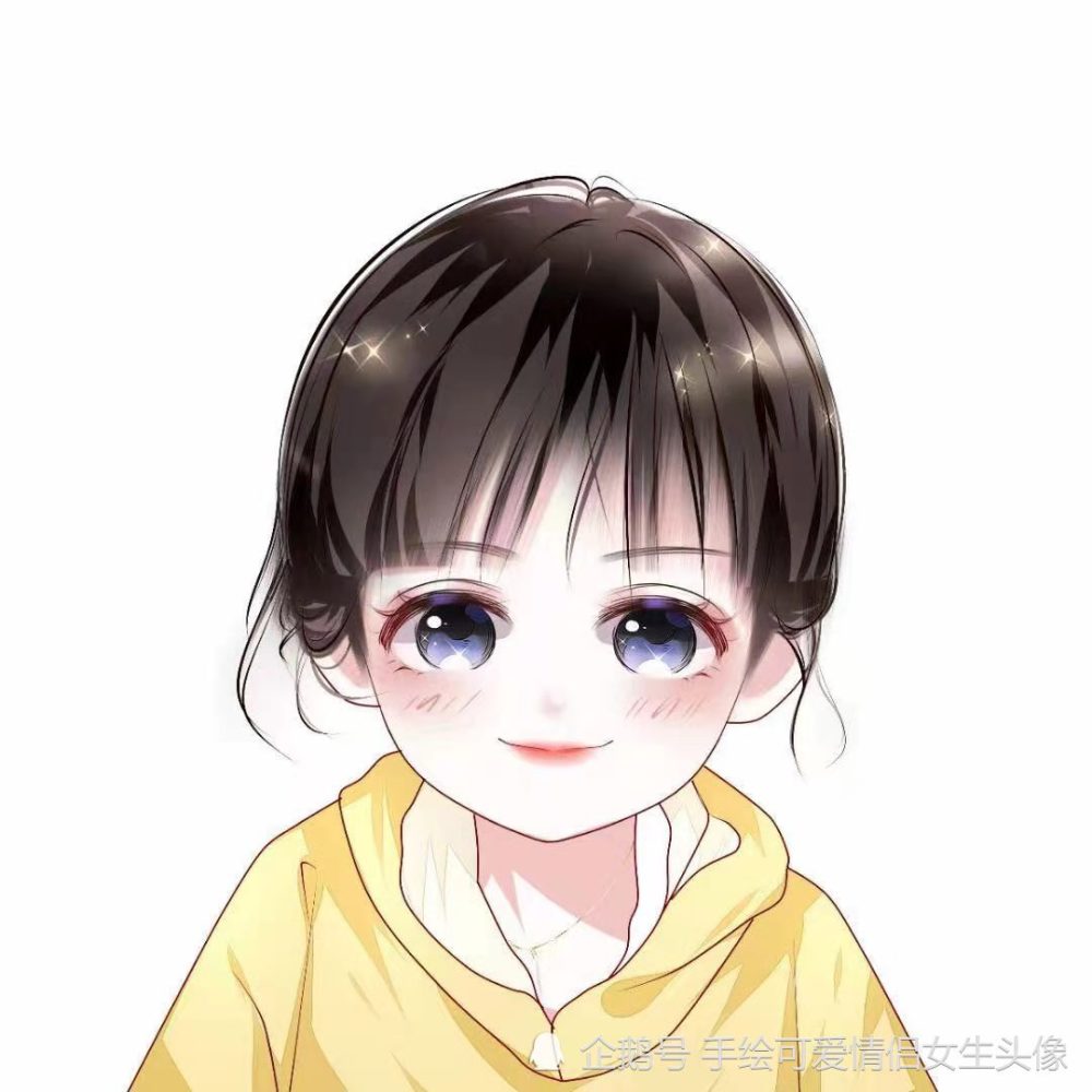 卡通大眼睛手绘头像,谁画谁萌系列