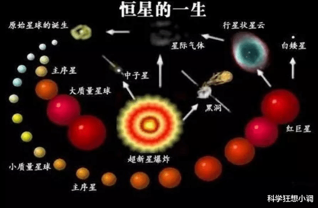 最大恒星盾牌座uy:体积为太阳的45亿倍,图中小亮点就是太阳