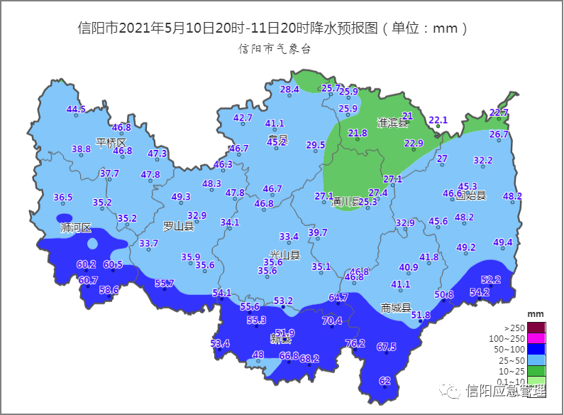 信阳发布最新天气预警!浉河区,罗山县,新县需密切关注