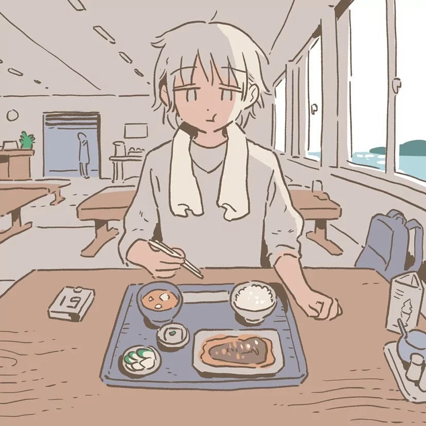 "适合学生党用的动漫男头"