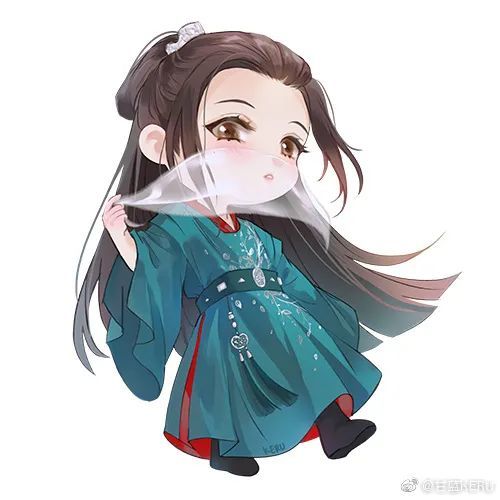 插画山河令小温qq人太可爱了