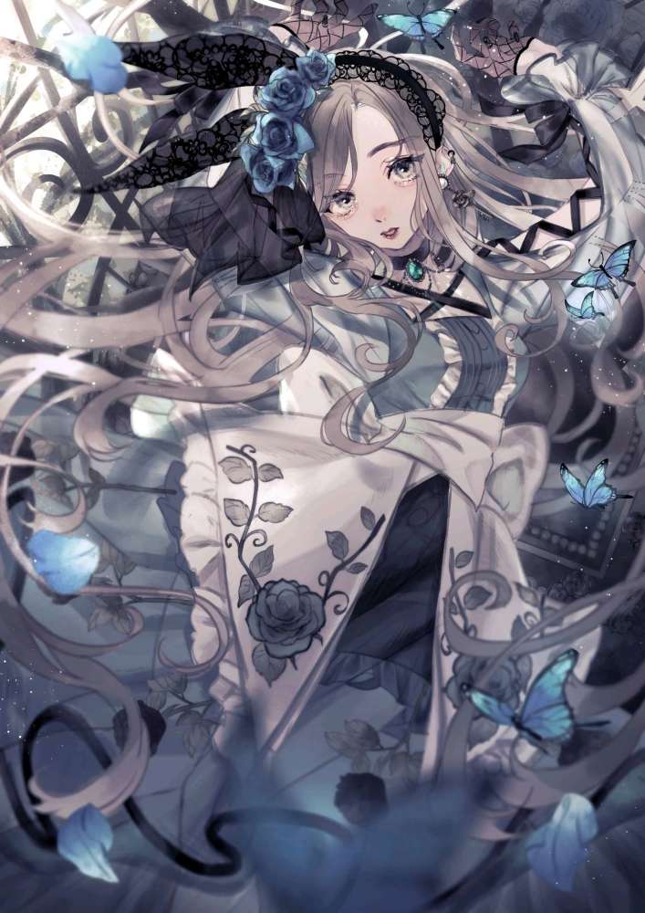 二次元高清美图欣赏(224)蝴蝶