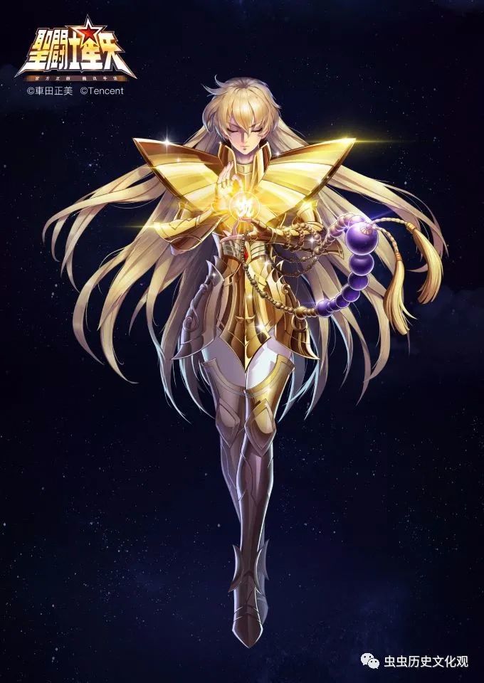 圣斗士星矢黄金十二宫黑色背景壁纸_腾讯新闻