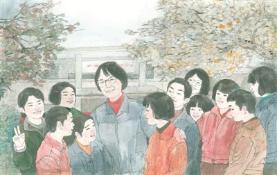 扎根山乡教书育人的张桂梅脱贫故事绘楷模篇