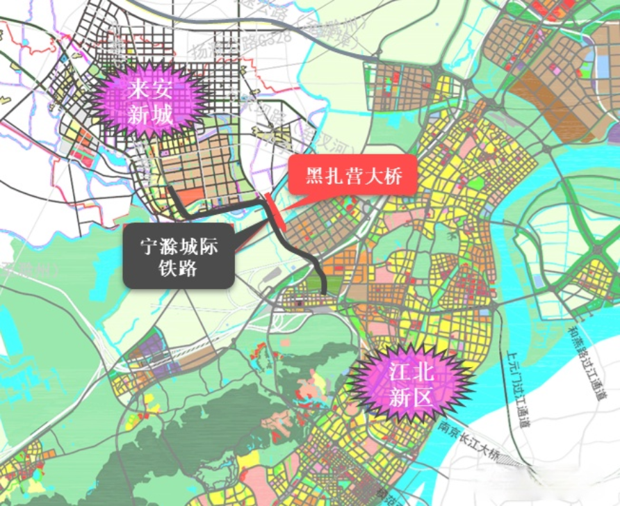 促繁荣,首条跨省城际南京至滁州加快建设中,助力滁州经济发展