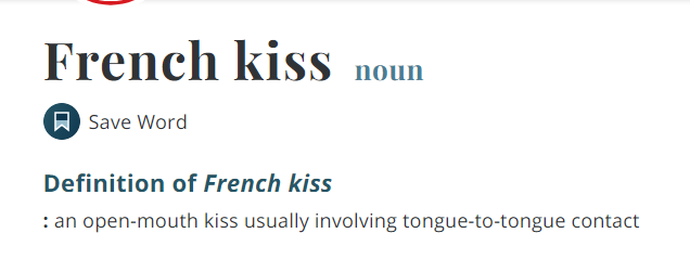 french法国,kiss接吻,那french kiss是什么意思?
