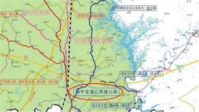 南湛高速是指连接广西南宁与广东湛江的高速公路,全称为"南宁-湛江