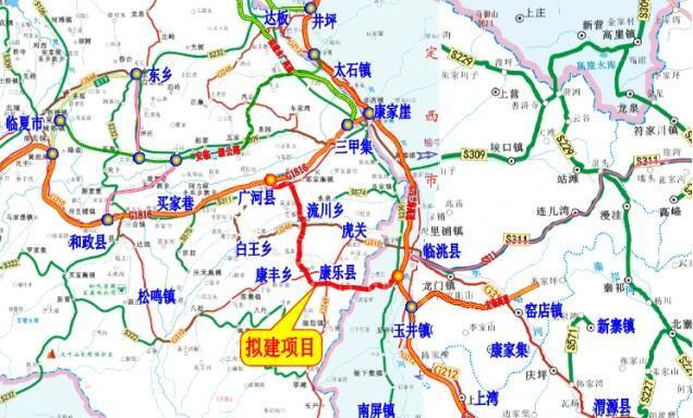 甘肃拟建一条高速公路,主线长35.098千米,计划6月1日