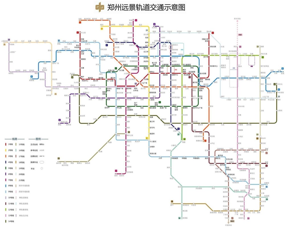 根据最新四月官方公布全国轨道交通数据【含城市地铁,市内轻轨】郑州