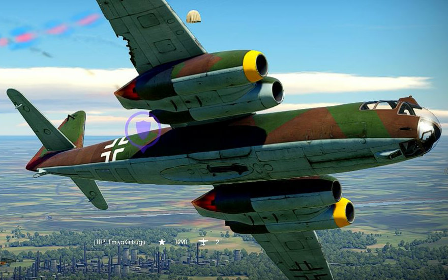 德军ar234"闪电"喷气式轰炸机:差点逆天