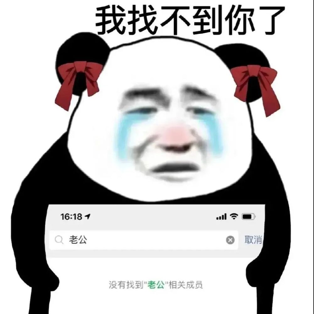 火爆表情包:没有找到老公相关成员