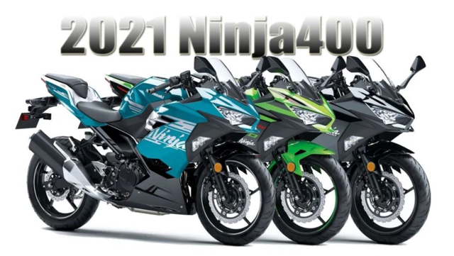 2021款川崎ninja 400,新款配色欲罢不能