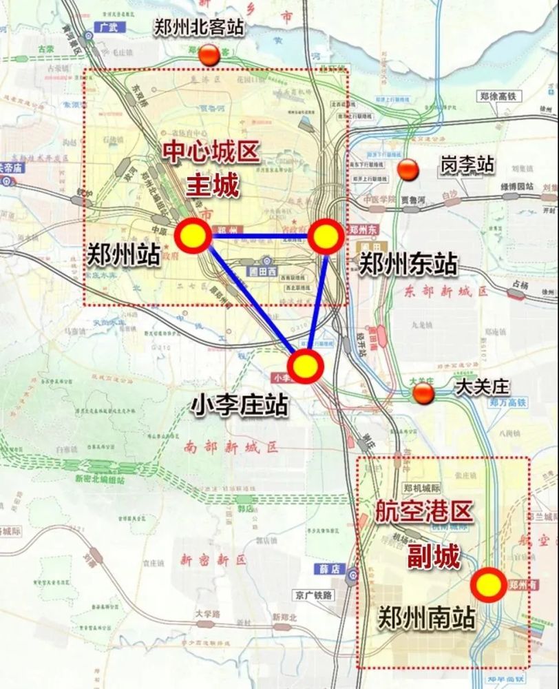 小李庄客站可研性方案获批,郑州将迎来四大铁路客运枢纽站!