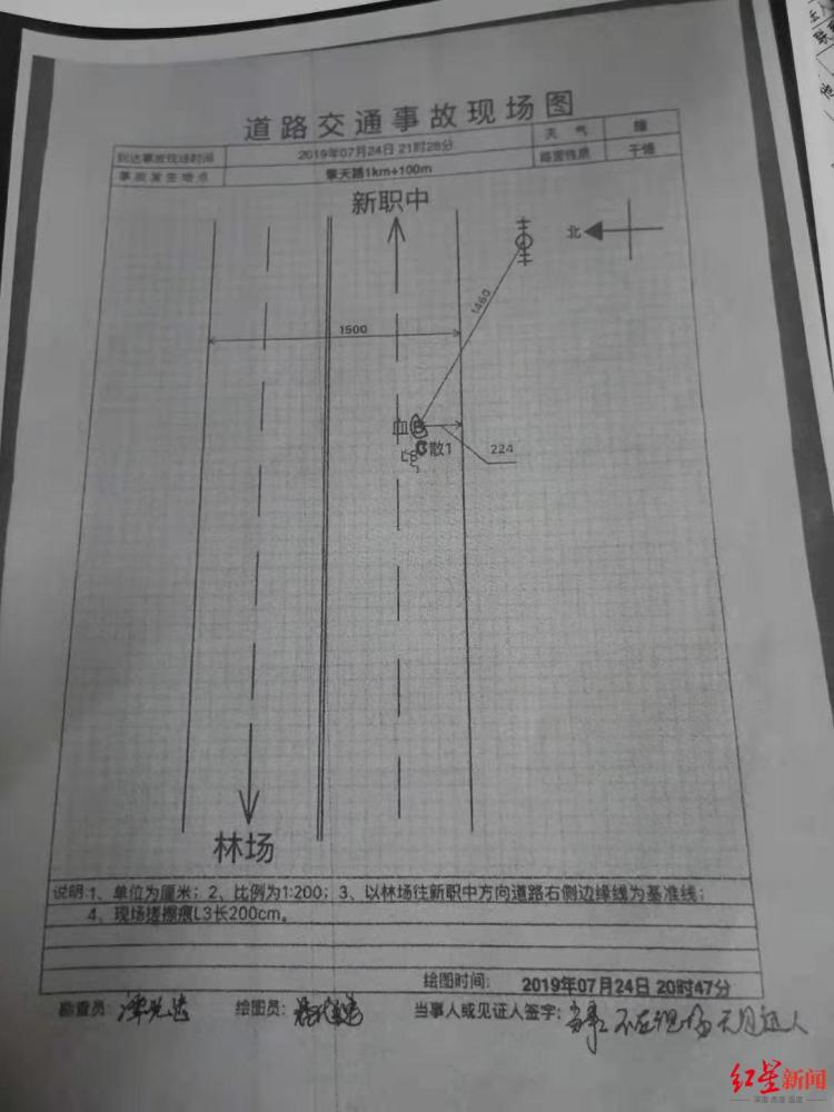 道路交通事故现场图