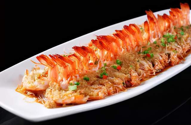 蒜蓉粉丝开边虾,宴请宾客必备菜品,5分钟出菜!